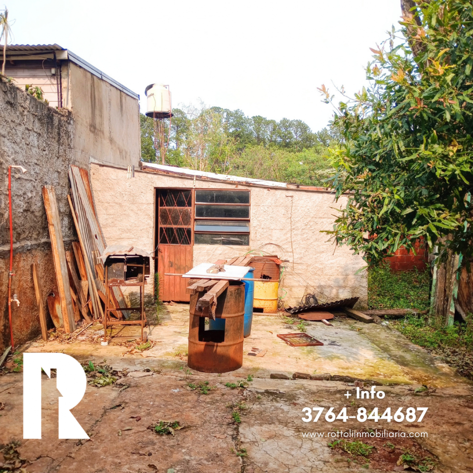 TERRENO CON MEJORAS EN VENTA-POSADAS MISIONES