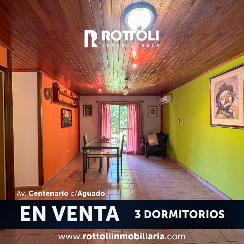 HERMOSO DEPARTAMENTO DE TRES DORMITORIOS EN VENTA-POSADAS MISIONES
