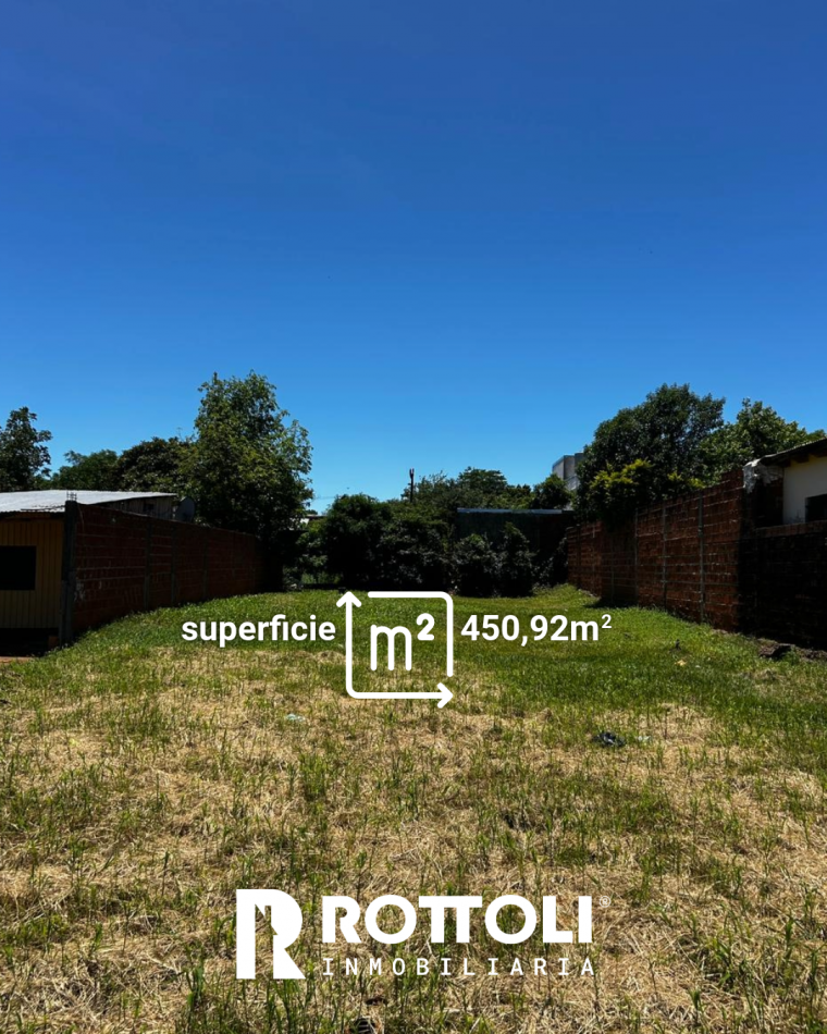 LOTE EN VENTA-POSADAS MISIONES