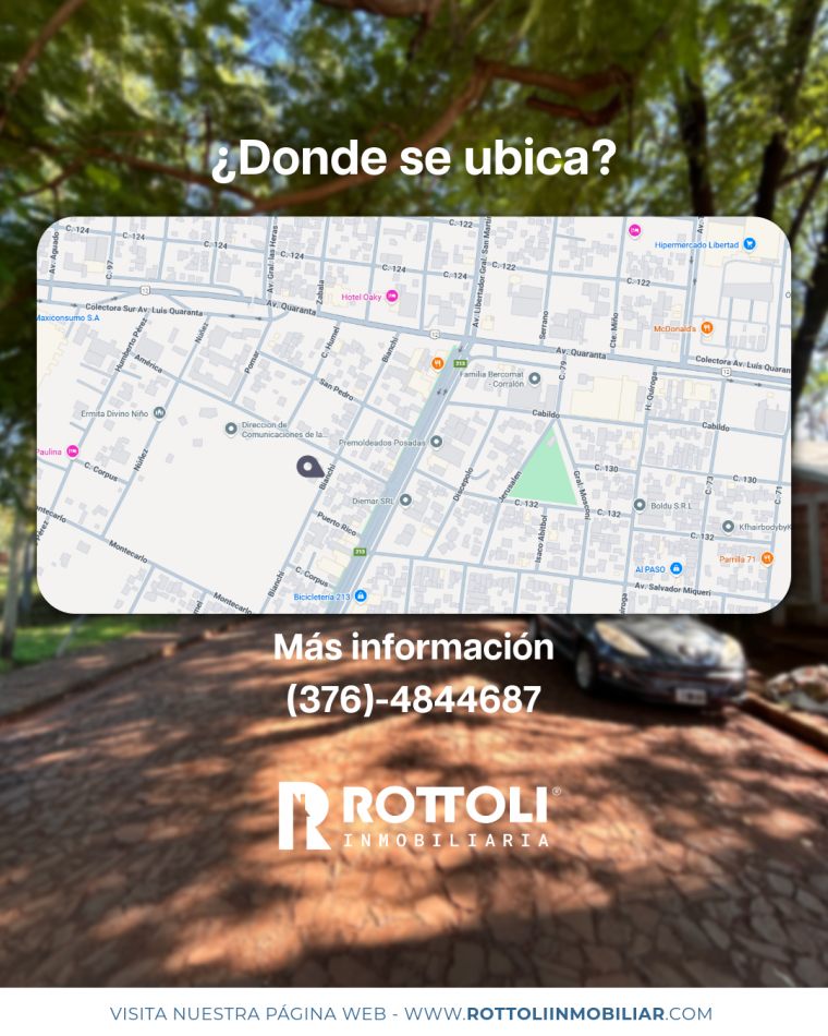 CASA DE DOS DORMITORIOS EN ALQUILER