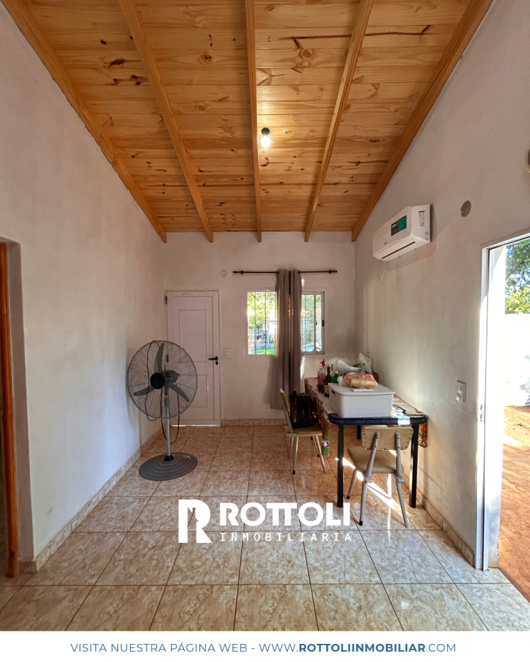 CASA DE DOS DORMITORIOS EN ALQUILER