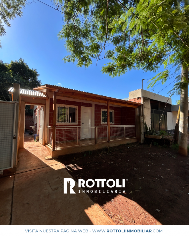 CASA DE DOS DORMITORIOS EN ALQUILER