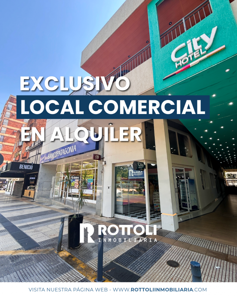 HERMOSO LOCAL EN ALQUILER EN EL MICROCENTRO-POSADAS MISIONES
