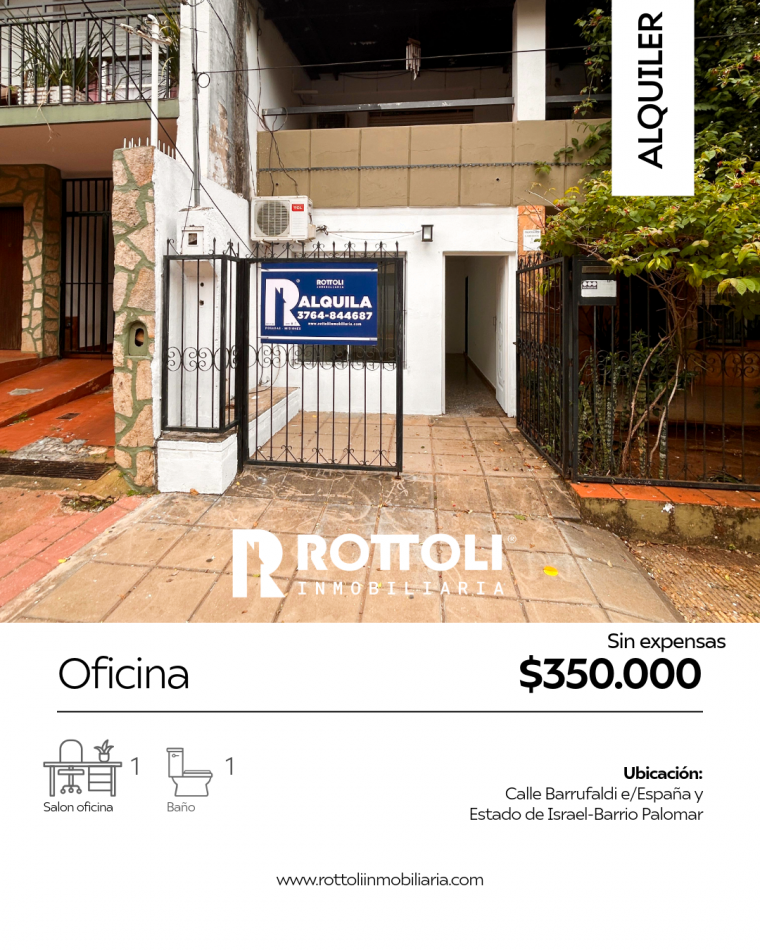 OFICINA EN ALQUILER-POSADAS MISIONES