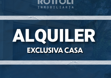 HERMOSA CASA DE TRES DORMITORIOS EN ALQUILER
