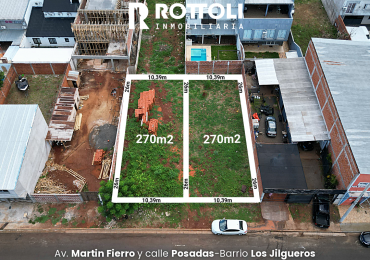 LOTES EN VENTA-POSADAS MISIONES