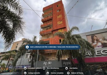 HERMOSO DEPARTAMENTO CENTRICO EN VENTA DE DOS DORMITORIOS